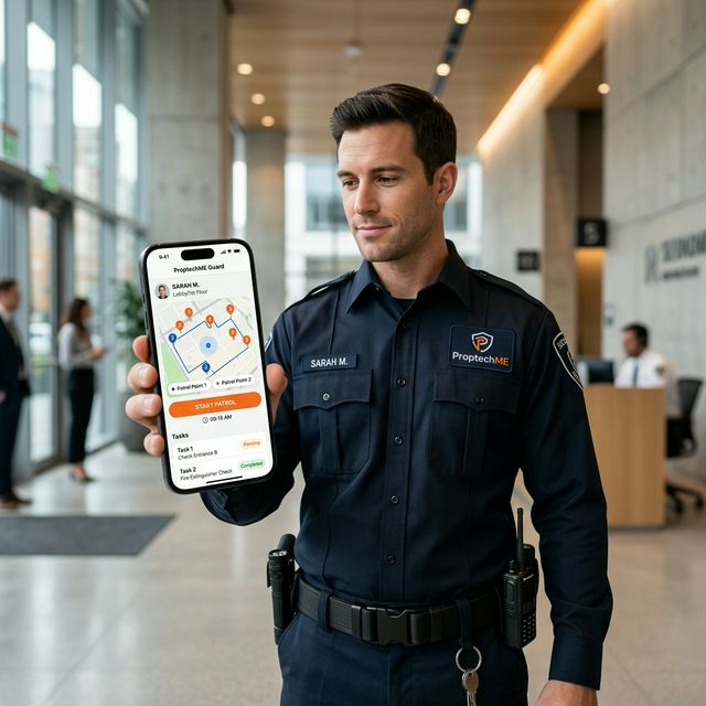 Odoo Guard Management Mobile App for Security Guards